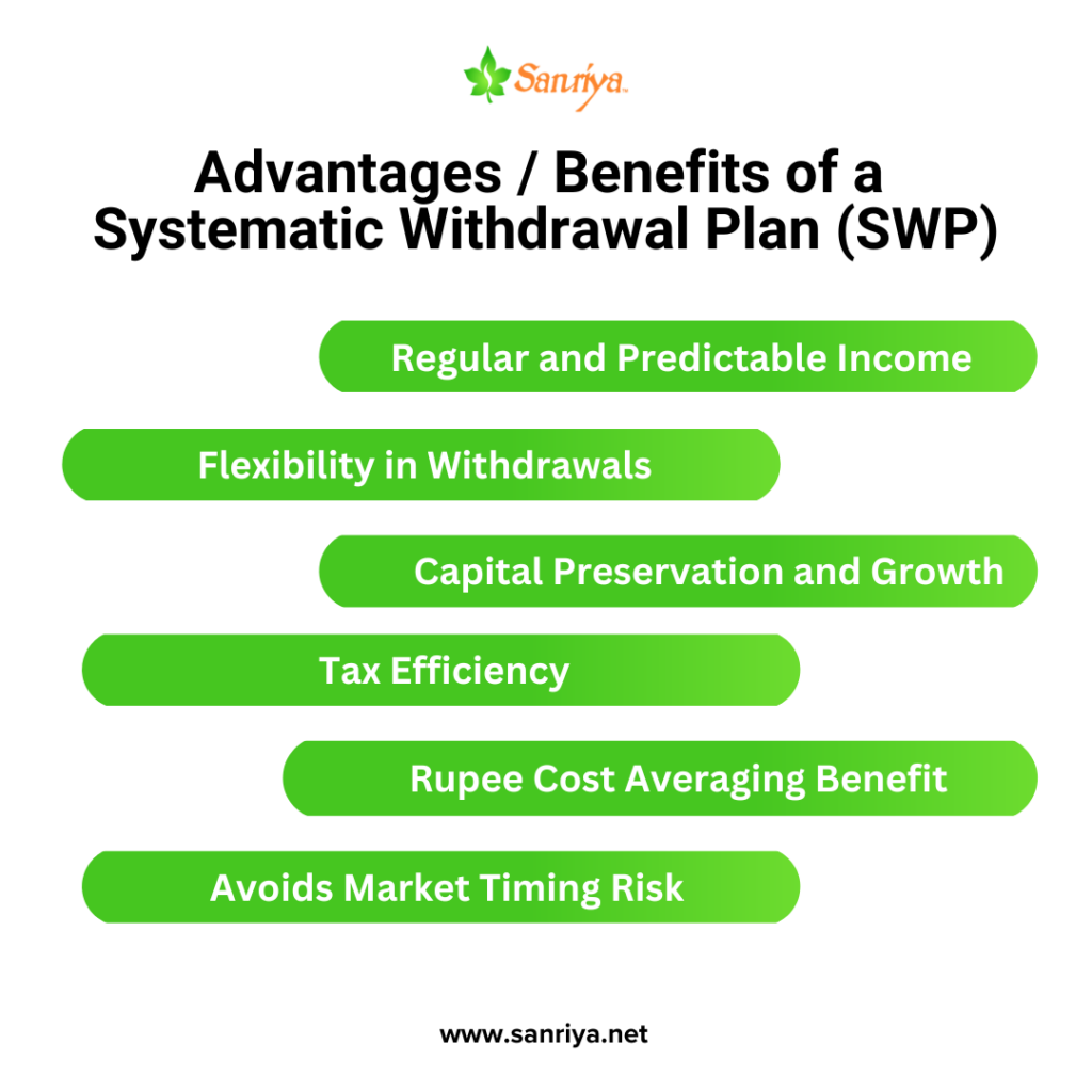 Advantages of a Systematic Withdrawal Plan SWP